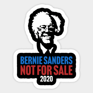 Bernie Sander Not For Sale 2020 Election Sticker